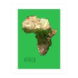 Africa - Green (Print Only) thumbnail