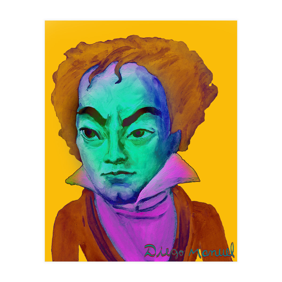 Beethoven Multicolor 5 (Print Only)