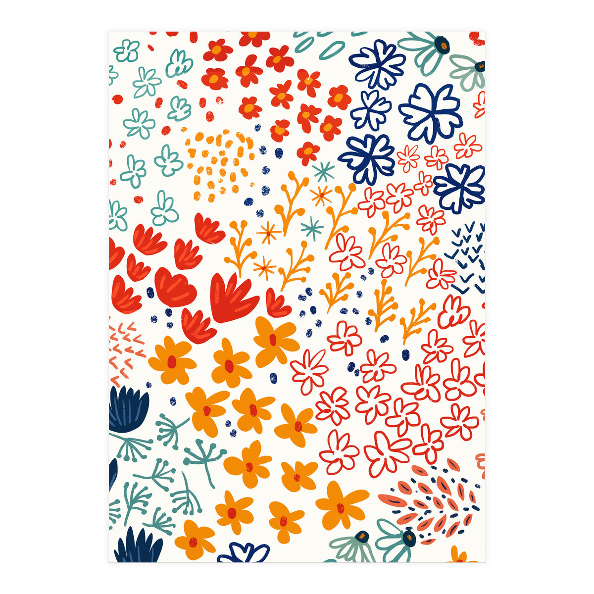 My Soul Made Meadow Flowers (Print Only)