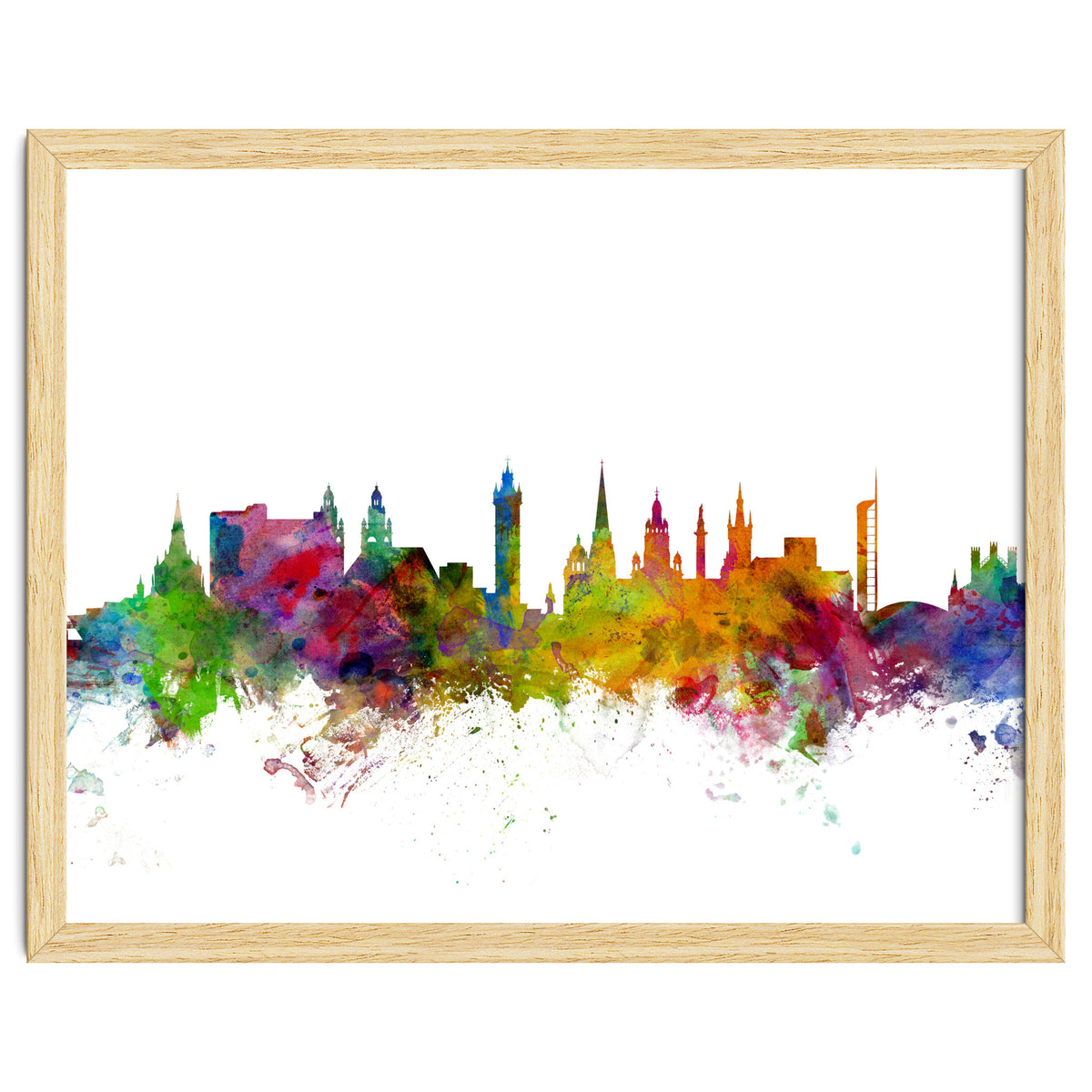 Glasgow Scotland Skyline