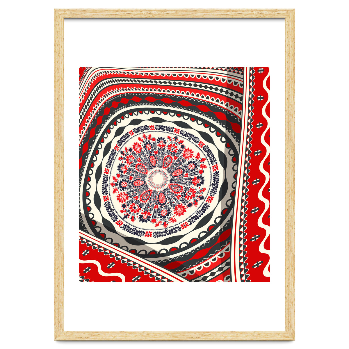 Romanian embroidery background 20