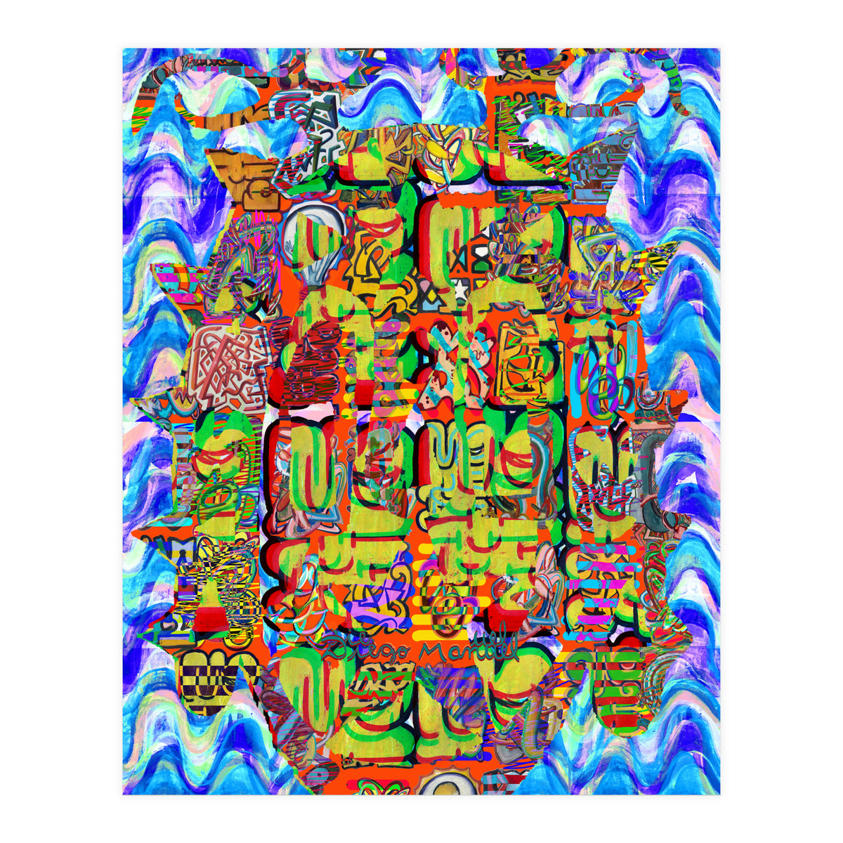 Graffiti Digital 7 (Print Only)