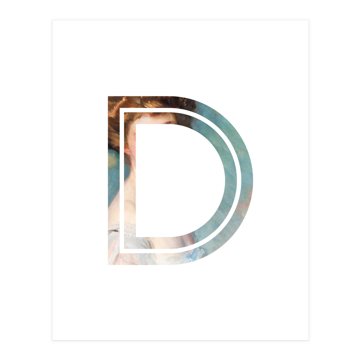 Letter D - (Impress) (Print Only)