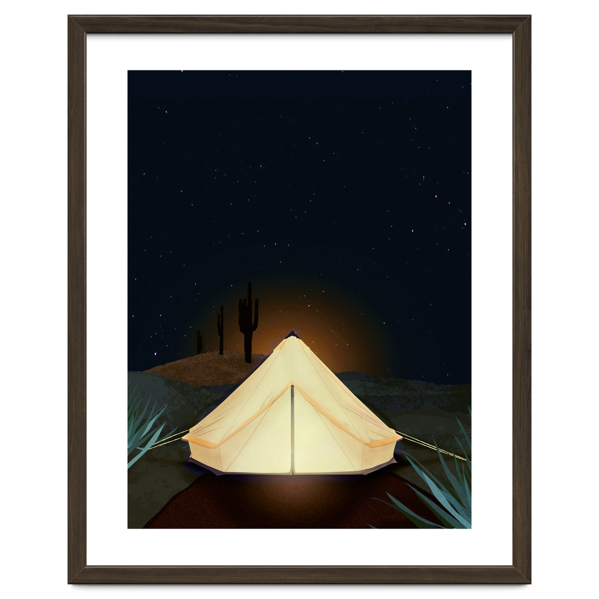 Tent at Night