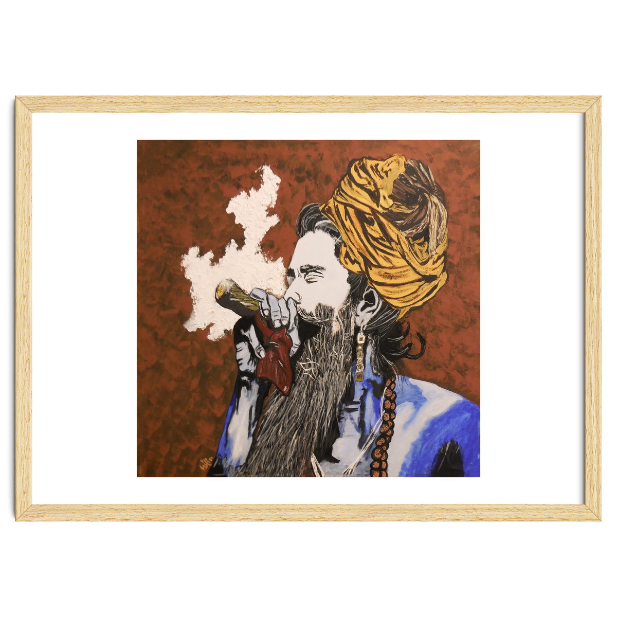 Aghori - Acrylic On Canvas