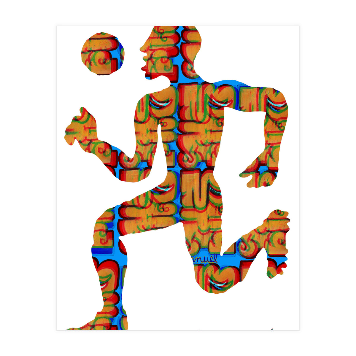 Jugador Nuevo 1 3 (Print Only)