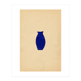 Ultramarine minimalist vase (Print Only) thumbnail