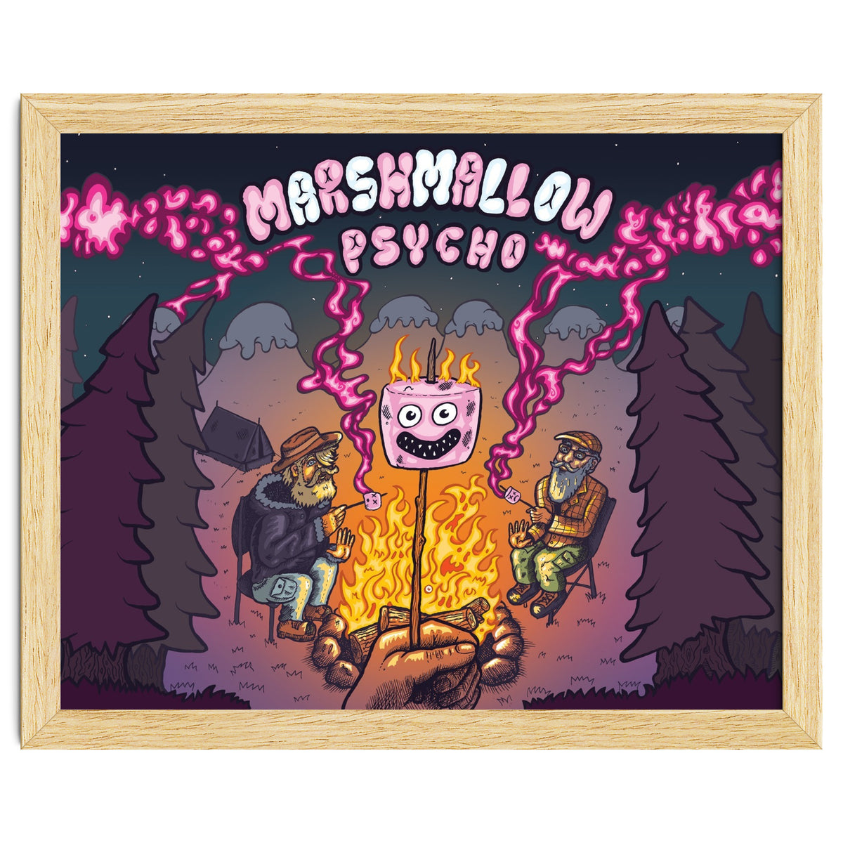 Marshmallow Psycho 12.3% ABV Bourbon Barrel Aged Marshmallow Stout
