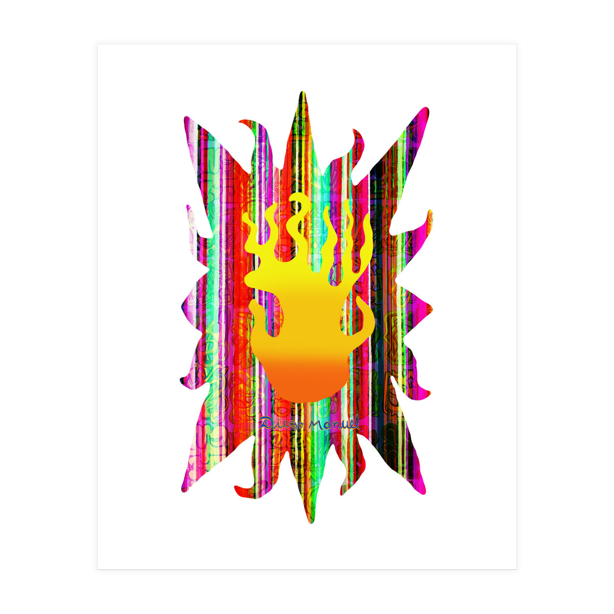 Fuego 16 Copia (Print Only)