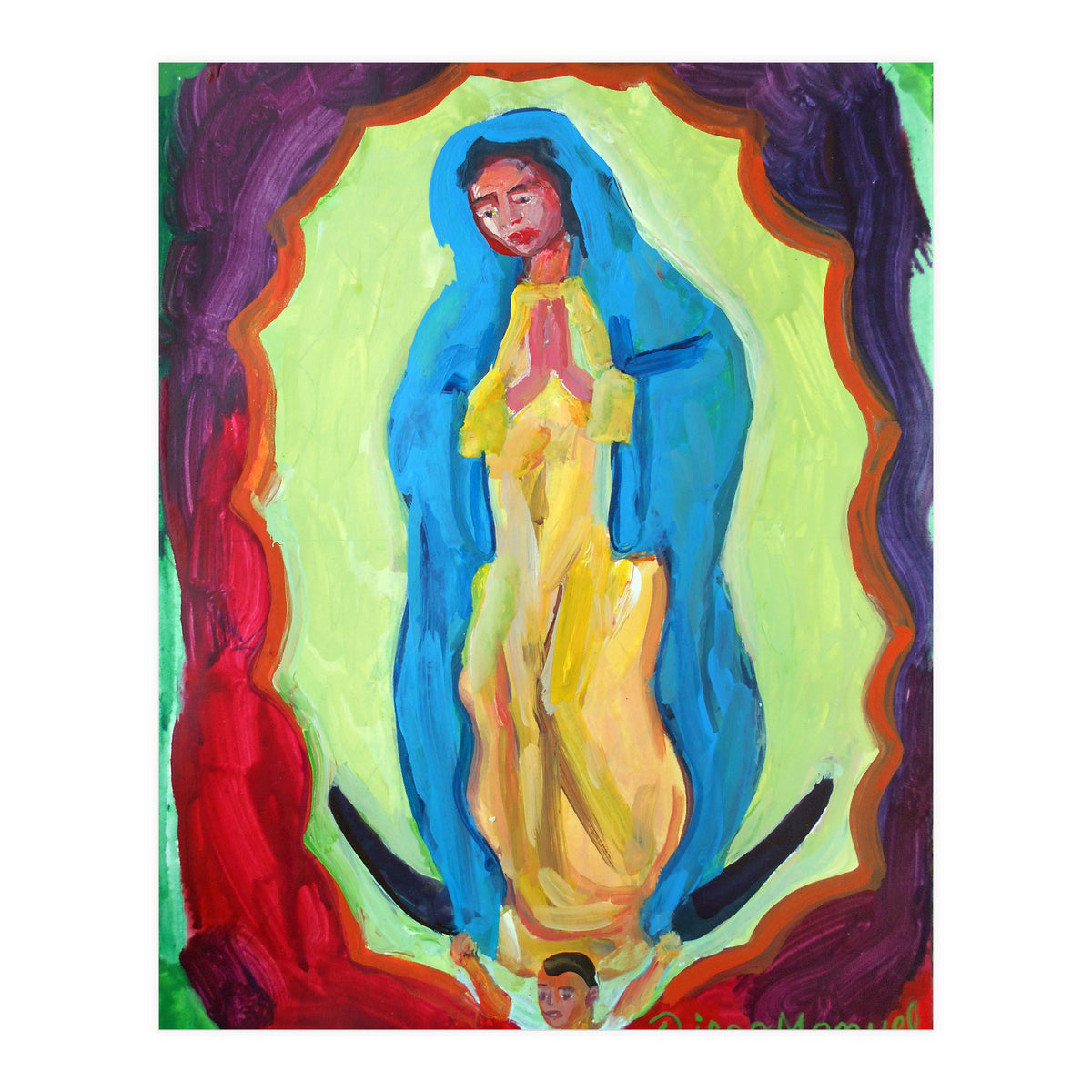 Virgen De Guadalupe 2 (Print Only)