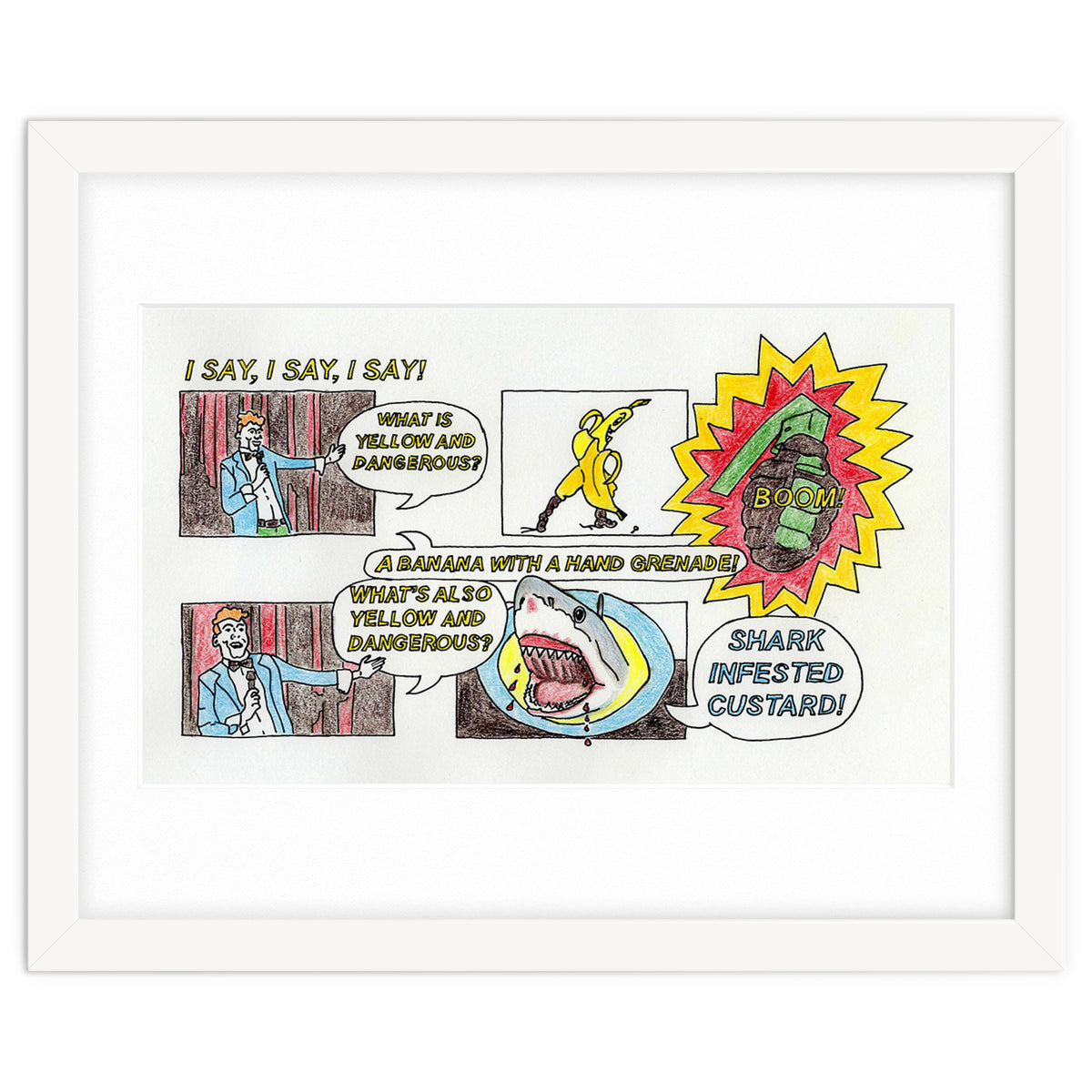 Yellow And Dangerous Joke