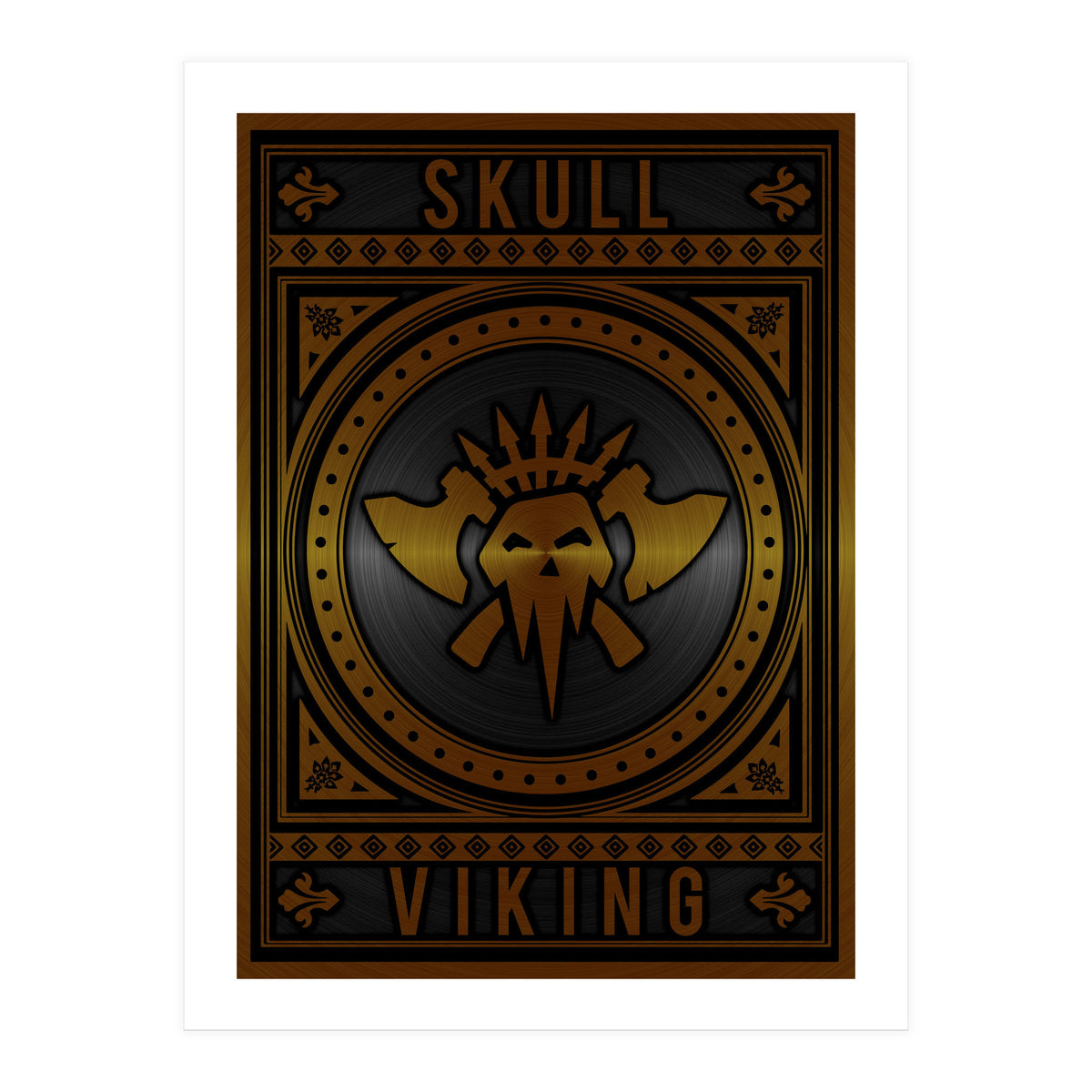 Skull Viking (Print Only)