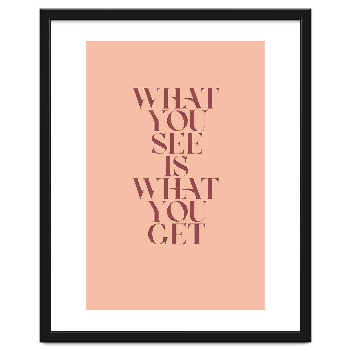 WHAT YOU SEE - Color