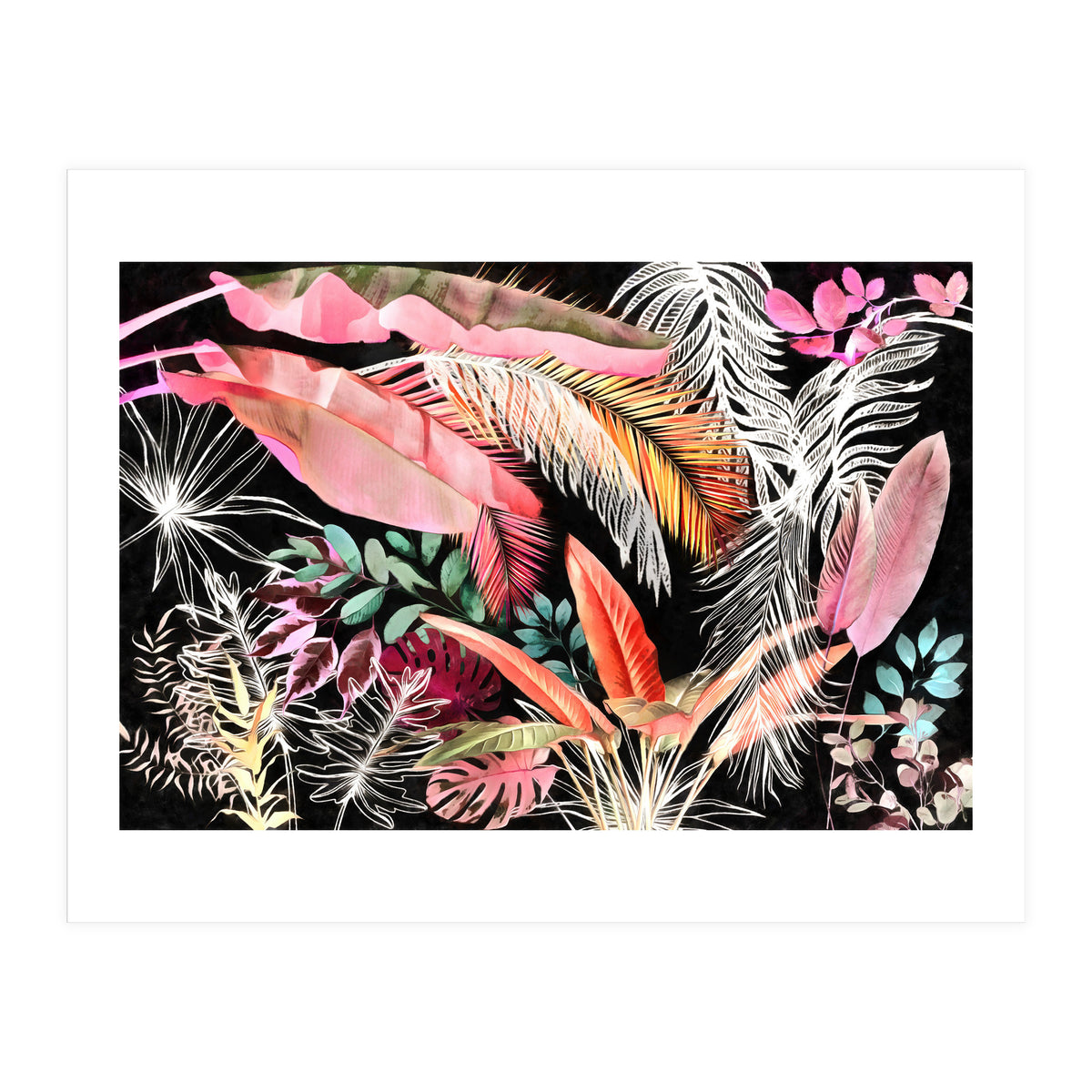 Tropical Foliage 05 (Print Only)