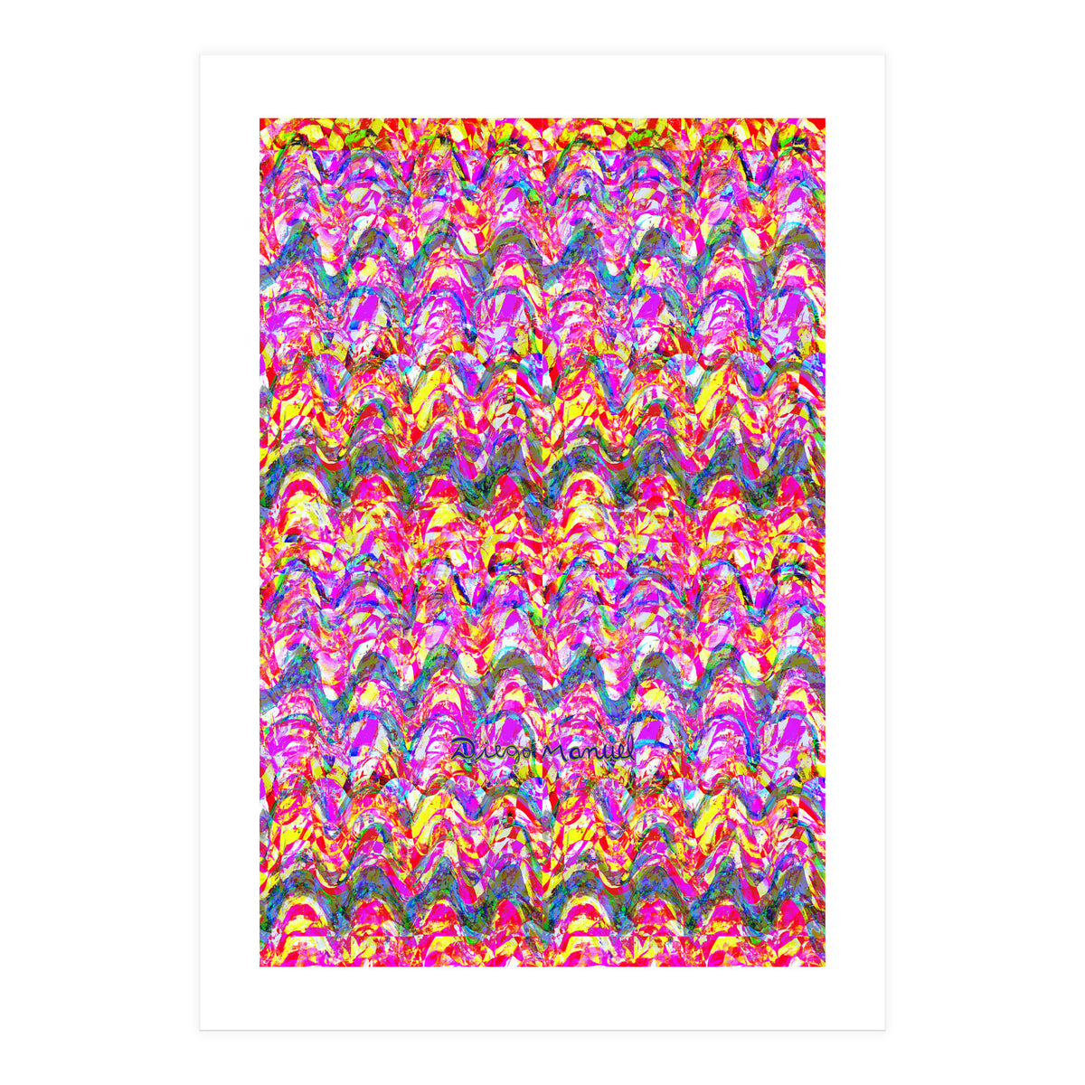 Pop abstract color full (Print Only)