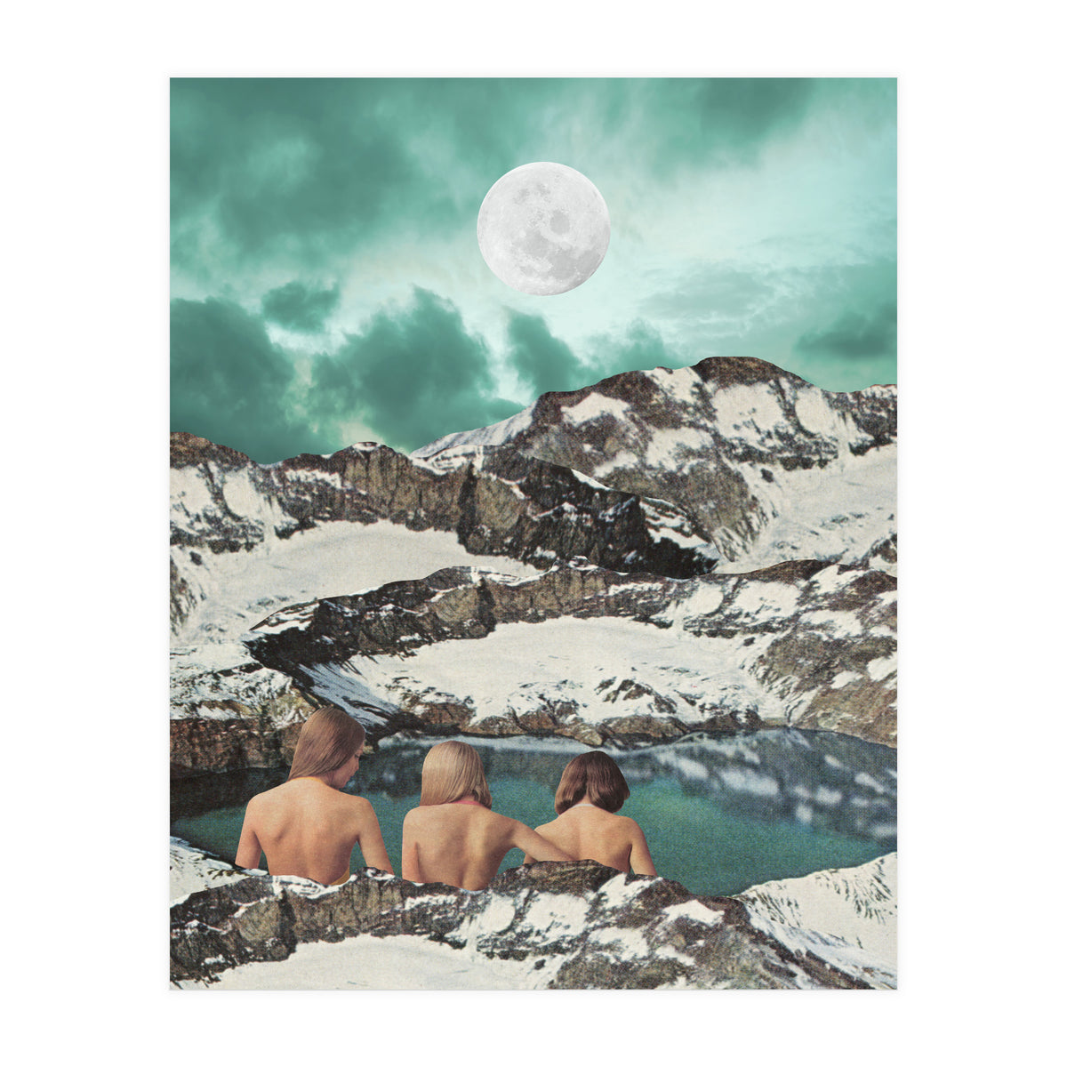 Moon Bathing (Print Only)