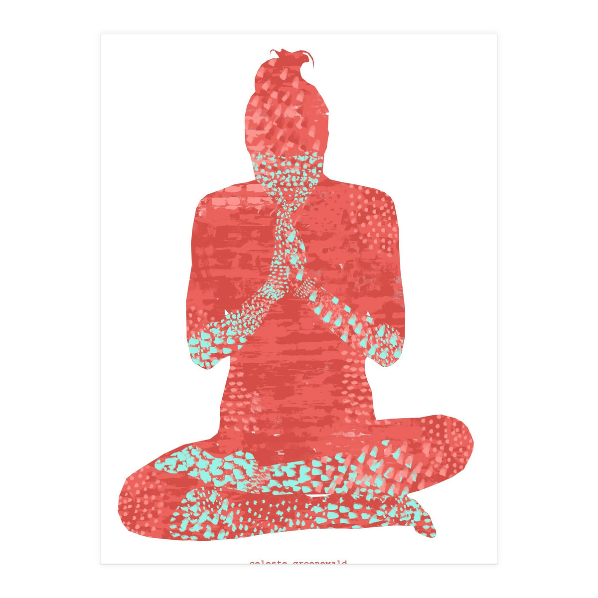 Agnistambhasana | Fire Log Pose (Print Only)
