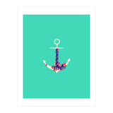 Floral Anchor (Print Only) thumbnail
