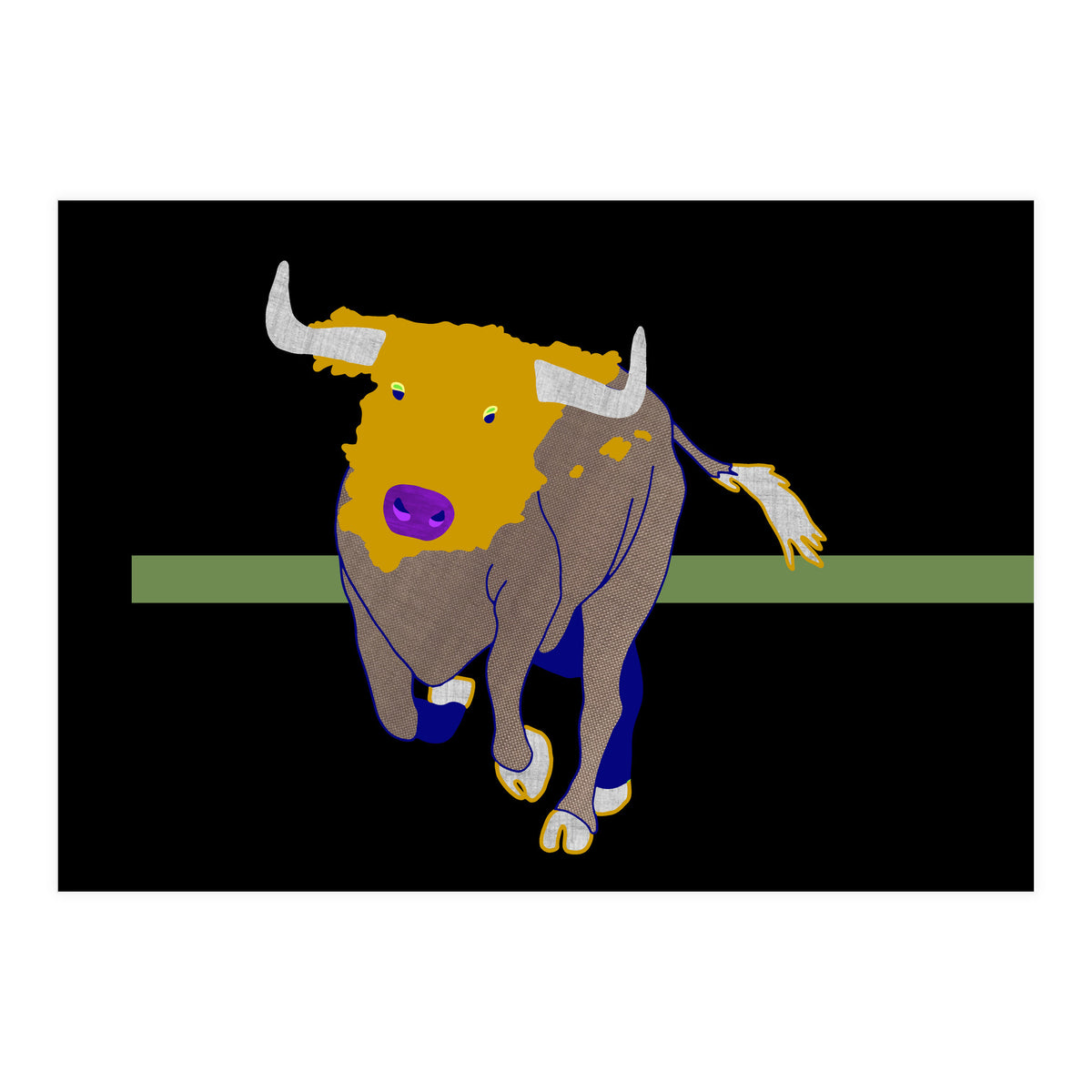 Spanish Bull (Print Only)