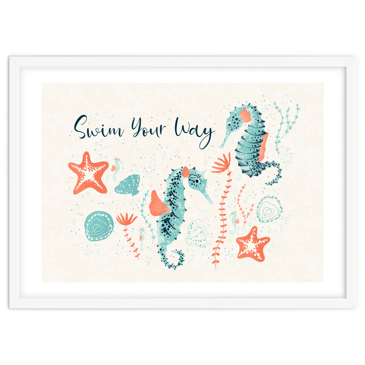 Swim Your Way Seahorse