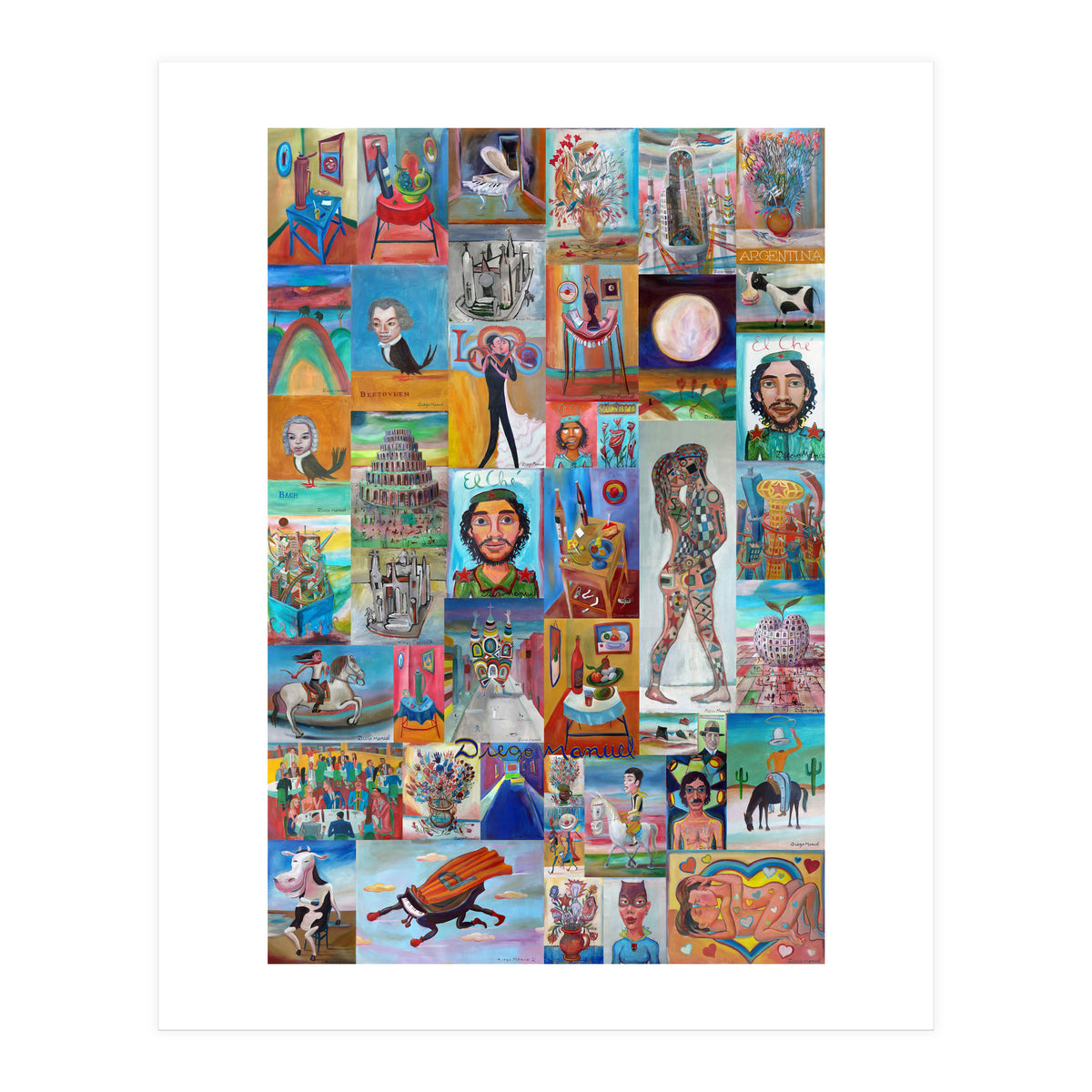 Expo Paintings 1 (Print Only)