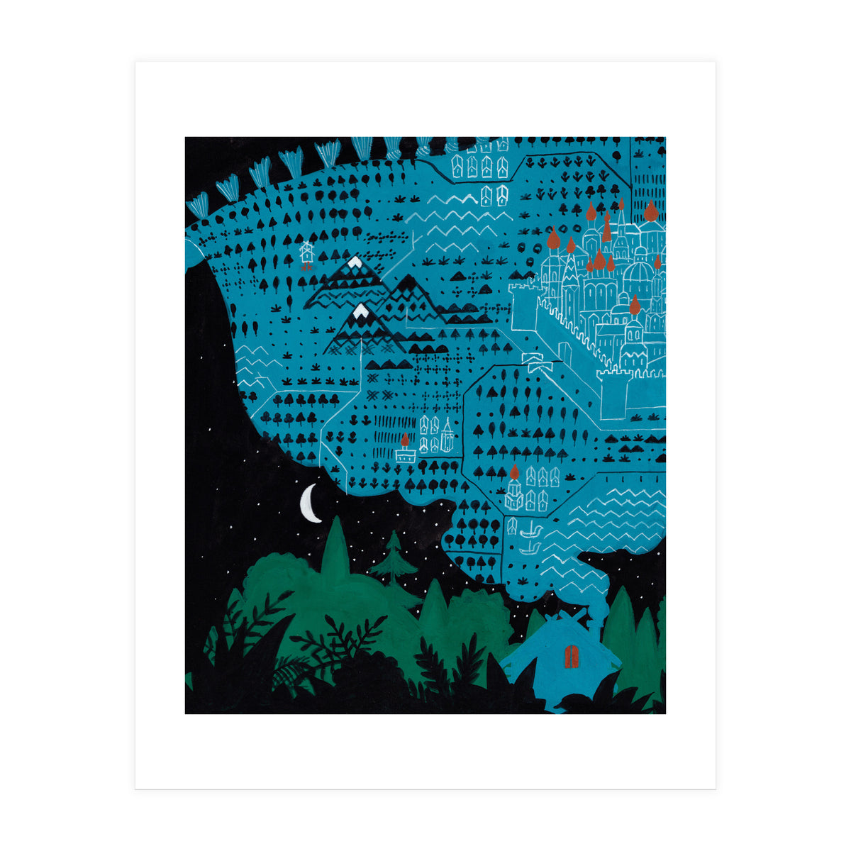 Russian Folk Tales - Go There, I don´t know where, bring me that, I don´t know what (Print Only)