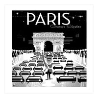 Paris` traffic (Print Only)