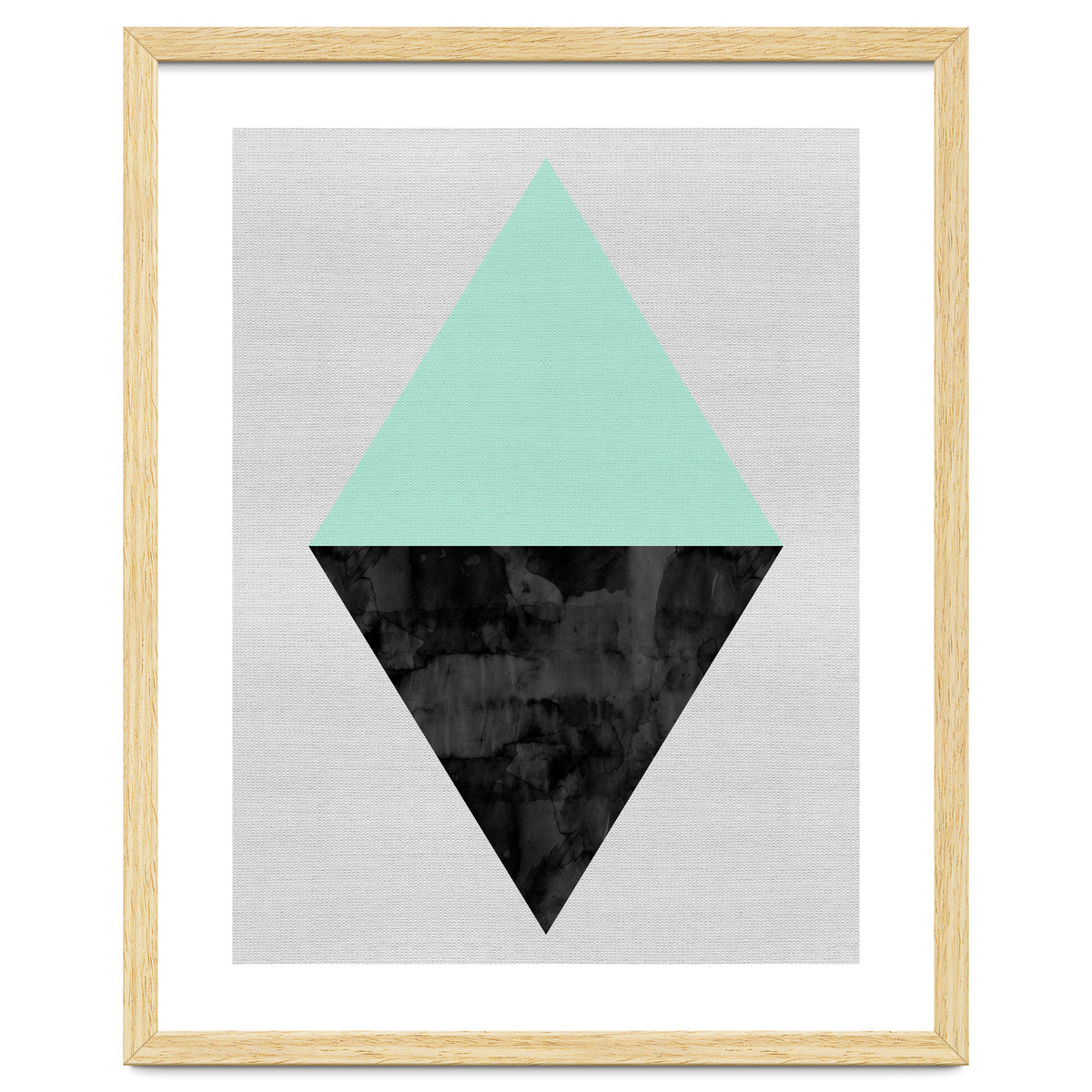 Geometric Watercolor III