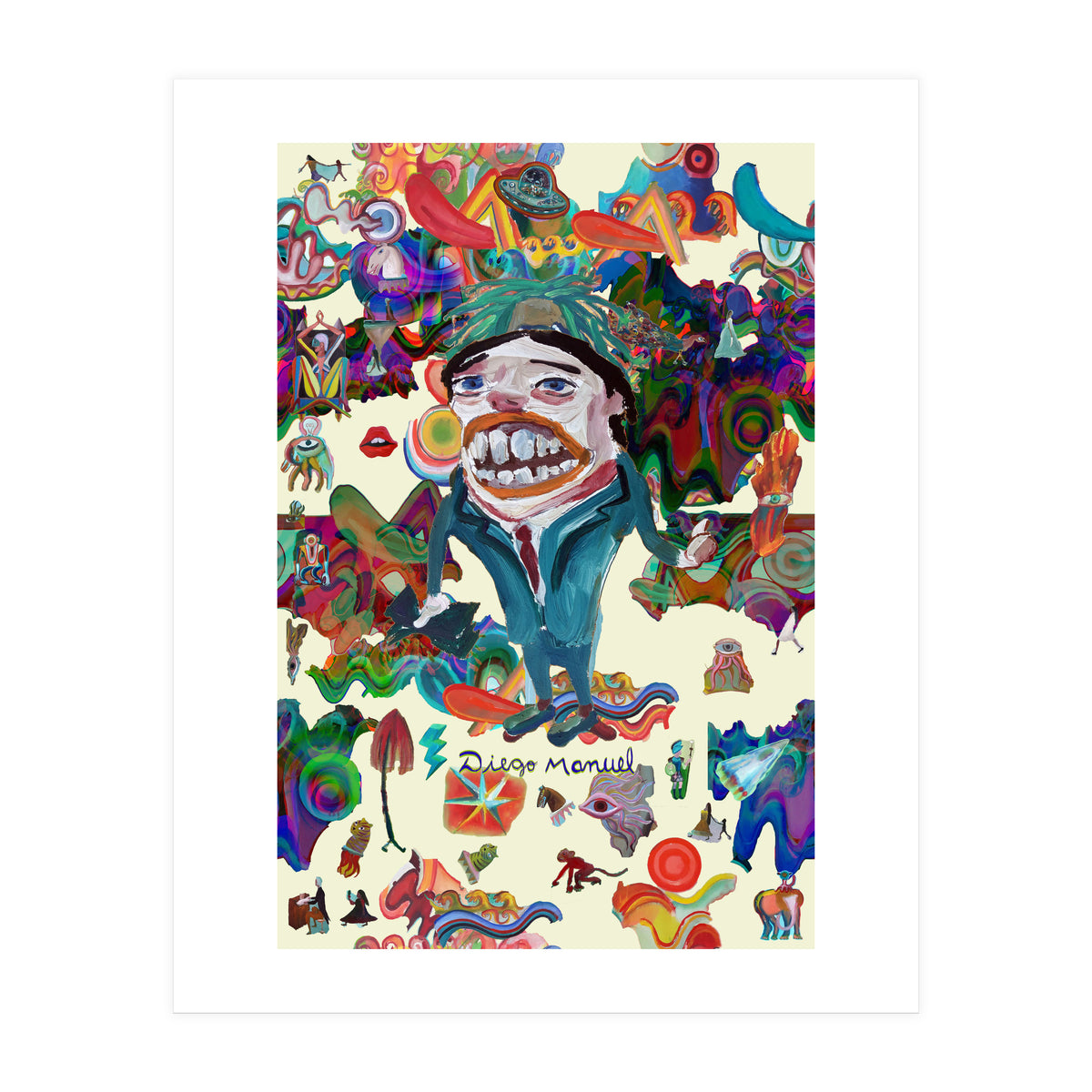 Graffitis 2021 Tapiz 53 B (Print Only)