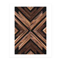 Urban Tribal Pattern No.3 - Wood (Print Only)