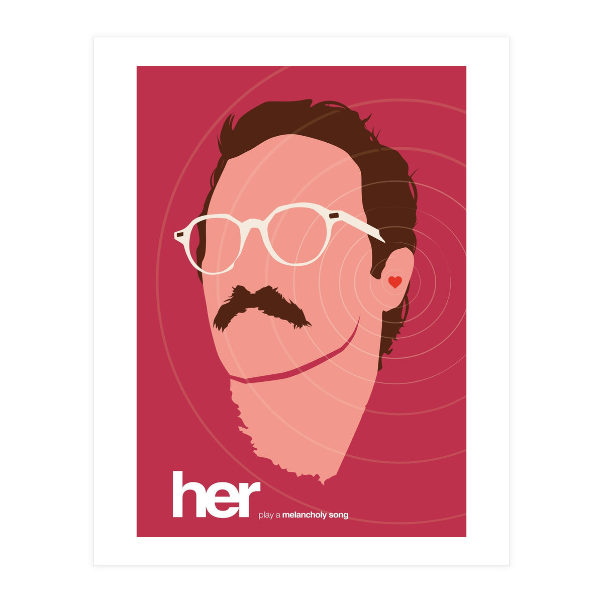 Her movie poster (Print Only)