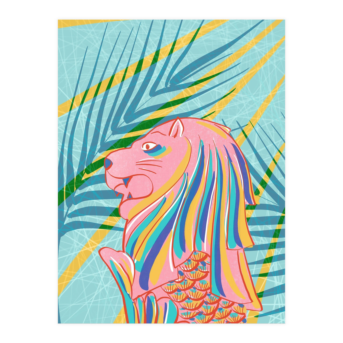 Merlion Singapore (Print Only)