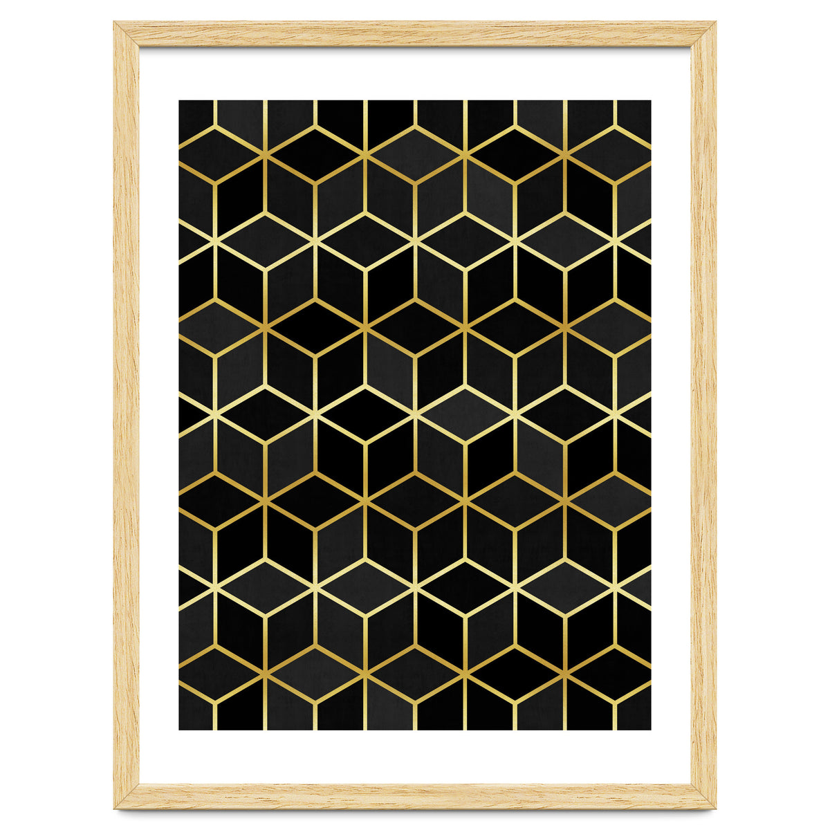 Colorful and golden pattern IV