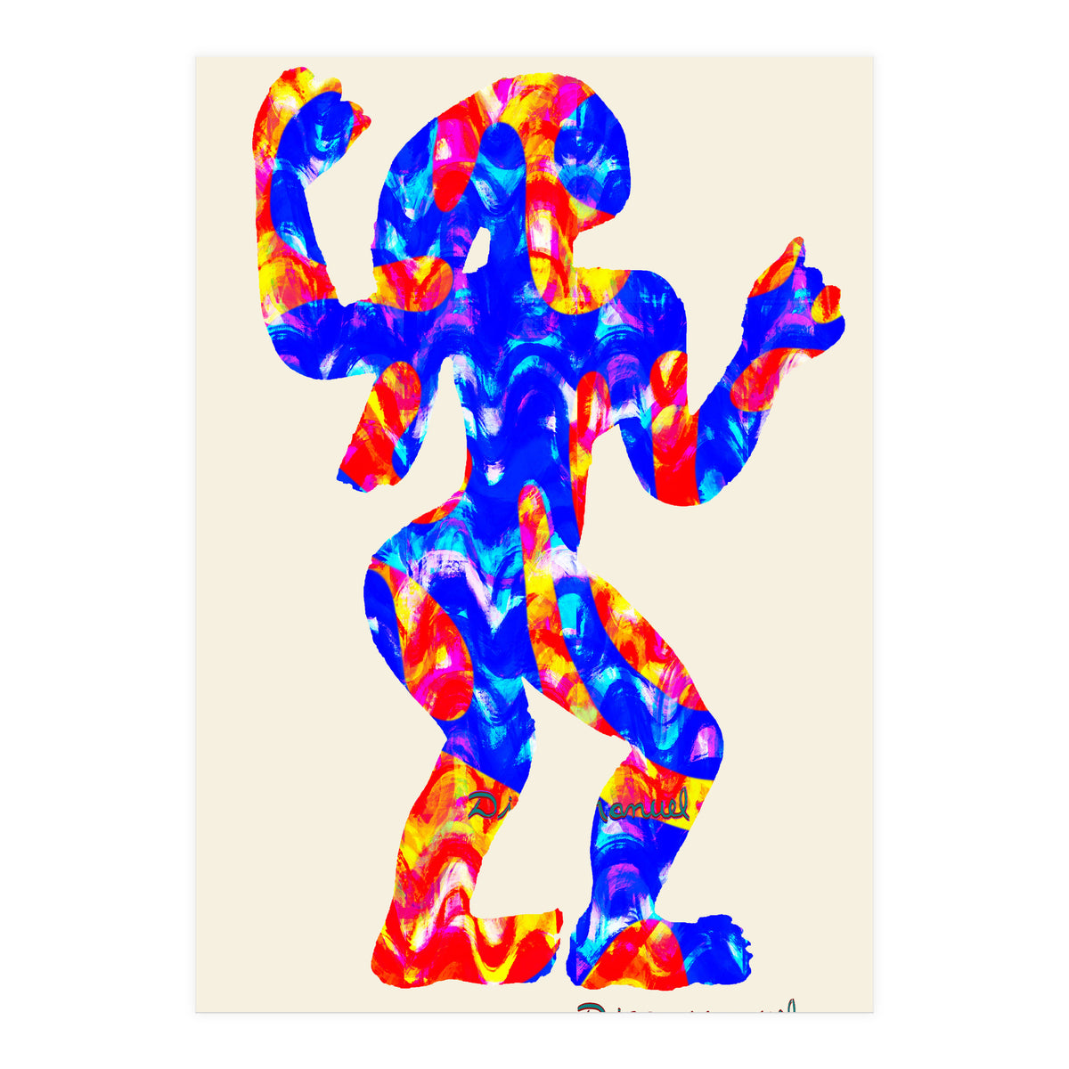 Graffiti Digital Nuevo 8 (Print Only)