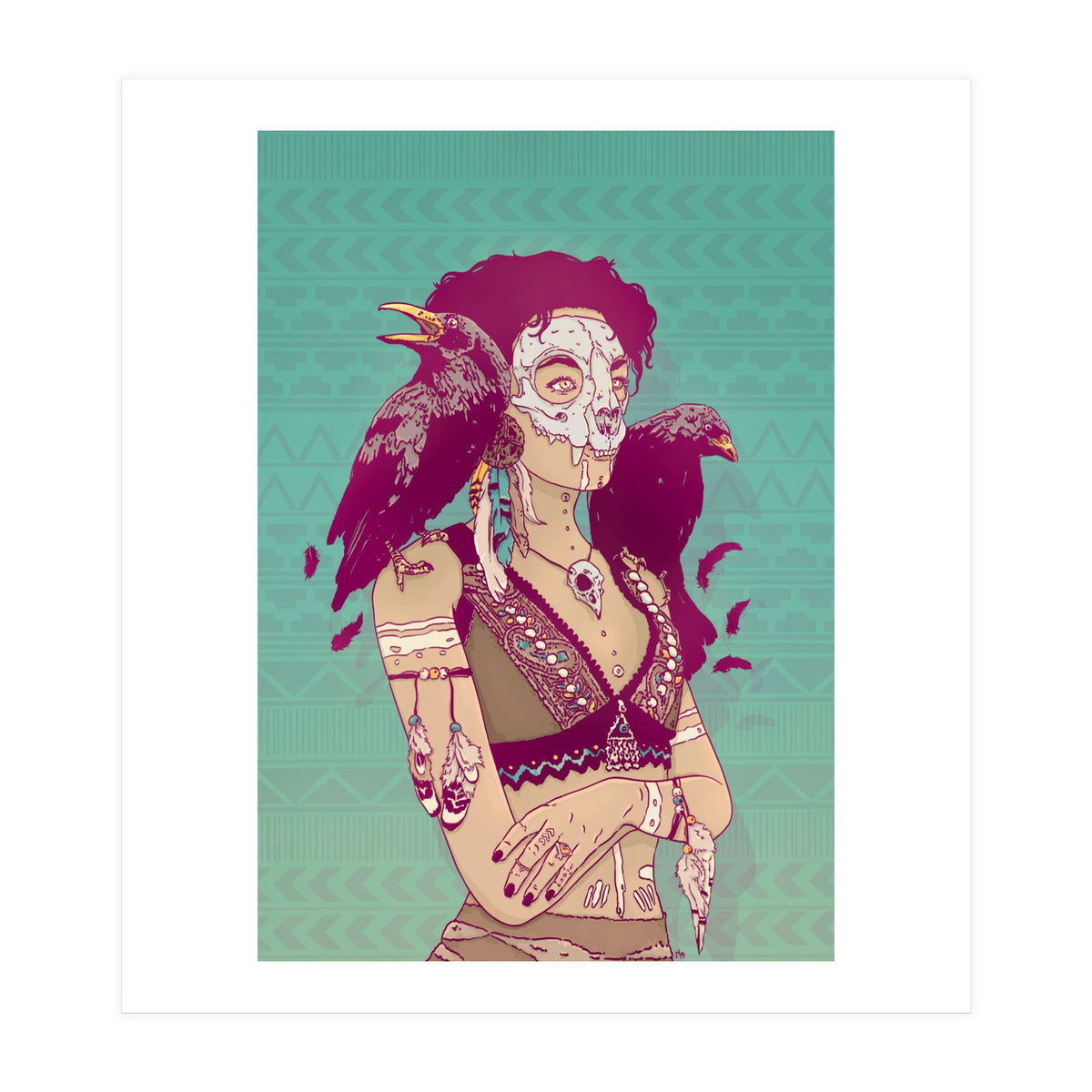 Raven Lady (Print Only)