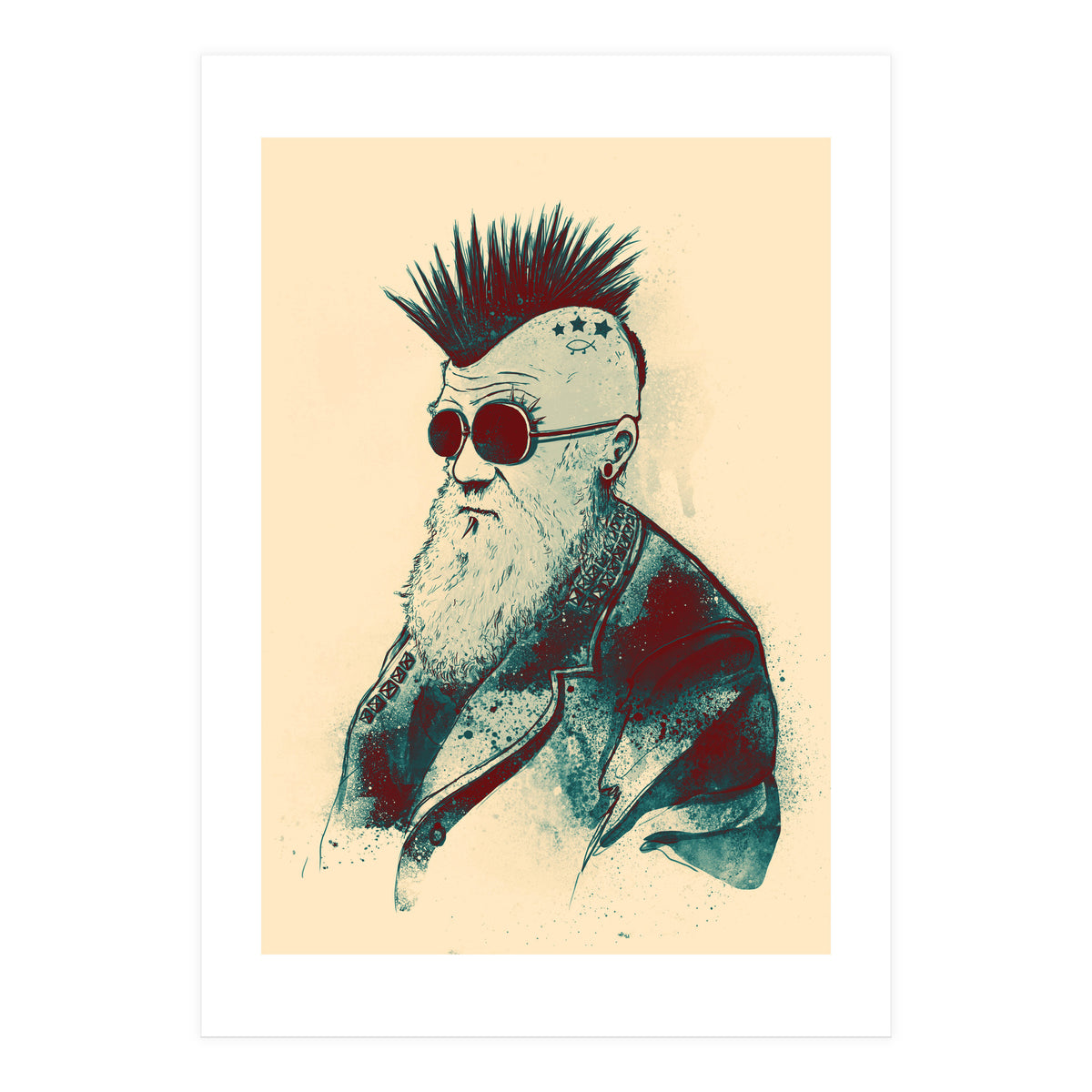 Evolution Of Carles (Print Only)