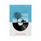 500 days of summer movie poster (Print Only) thumbnail