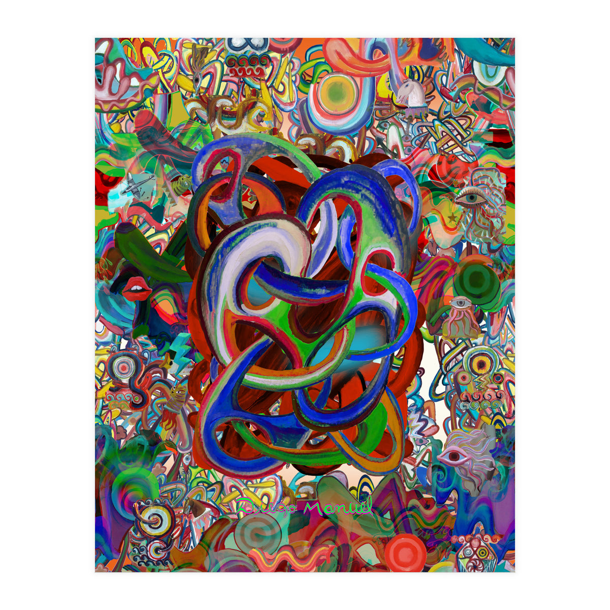 Graffitis 2021 Tapiz (Print Only)