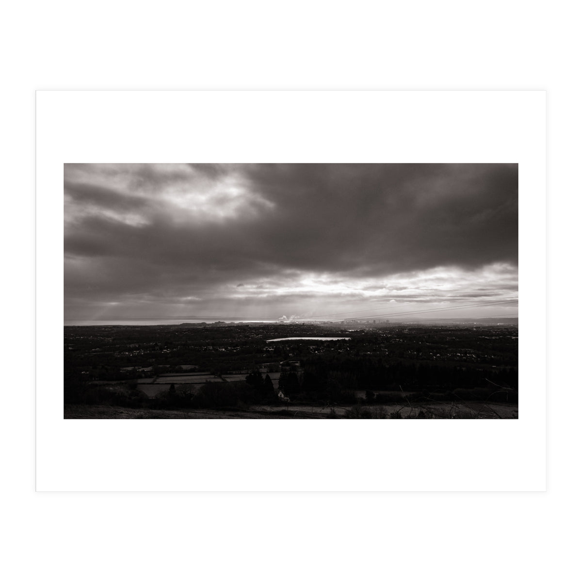 Cardiff from the Graig  (Print Only)