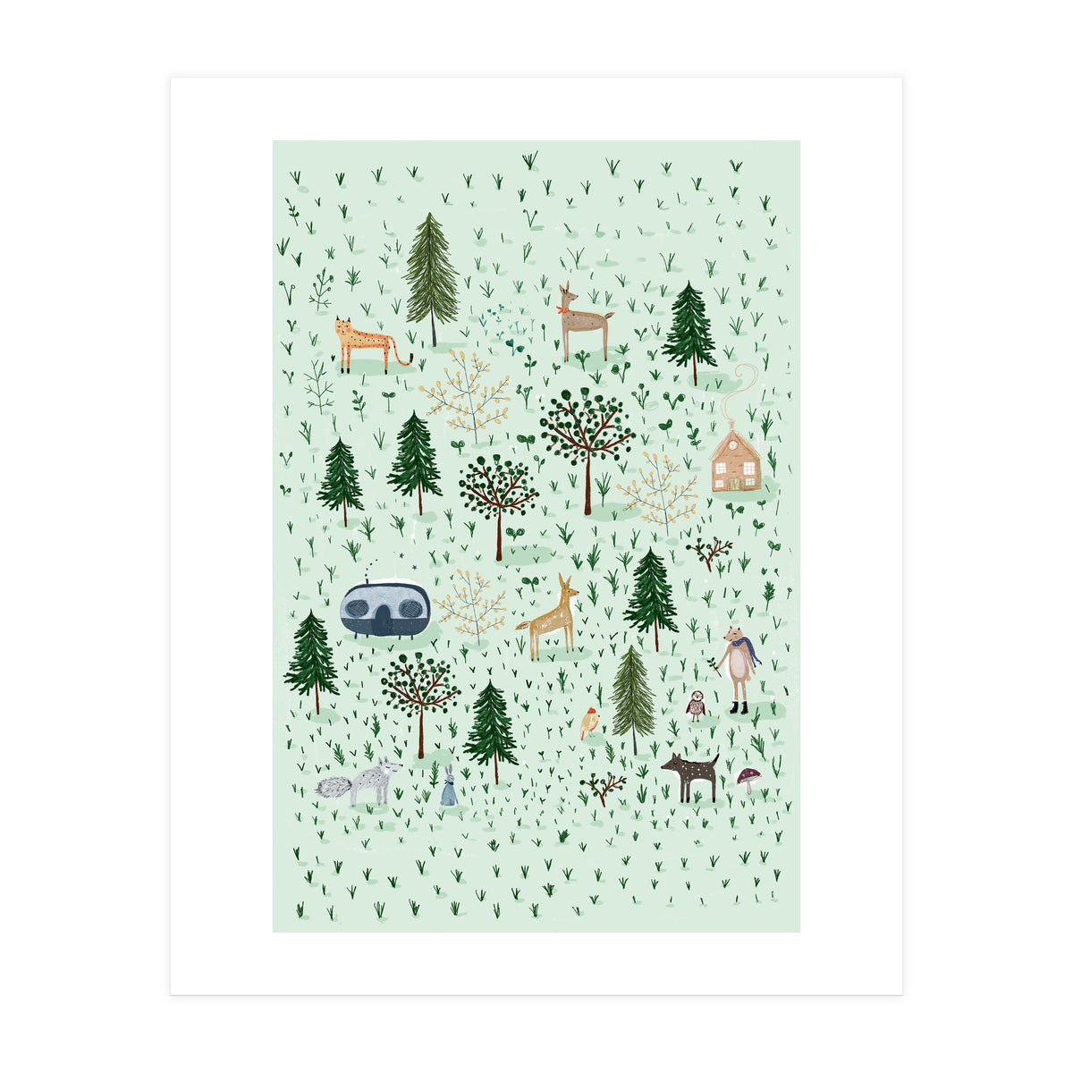Tiny Forest  (Print Only)