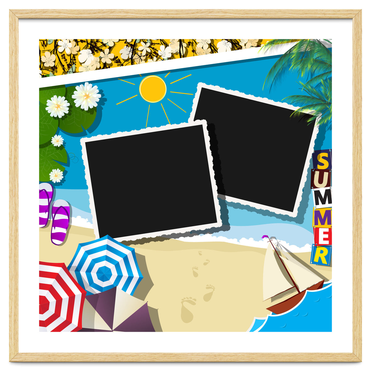 Summer Celebration Collage