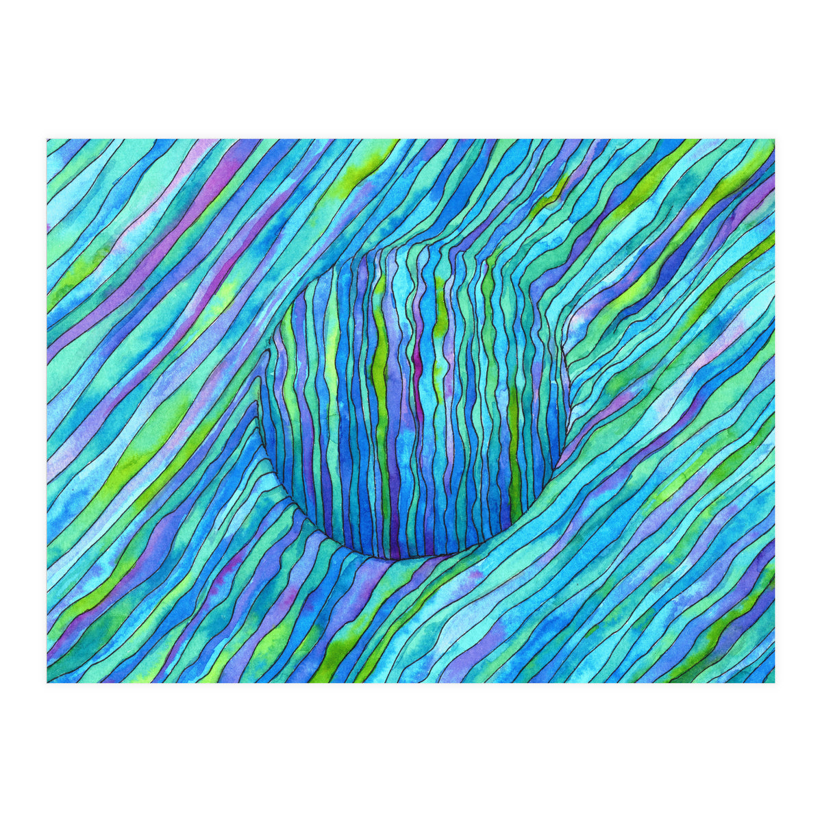 Down the drain (Print Only)