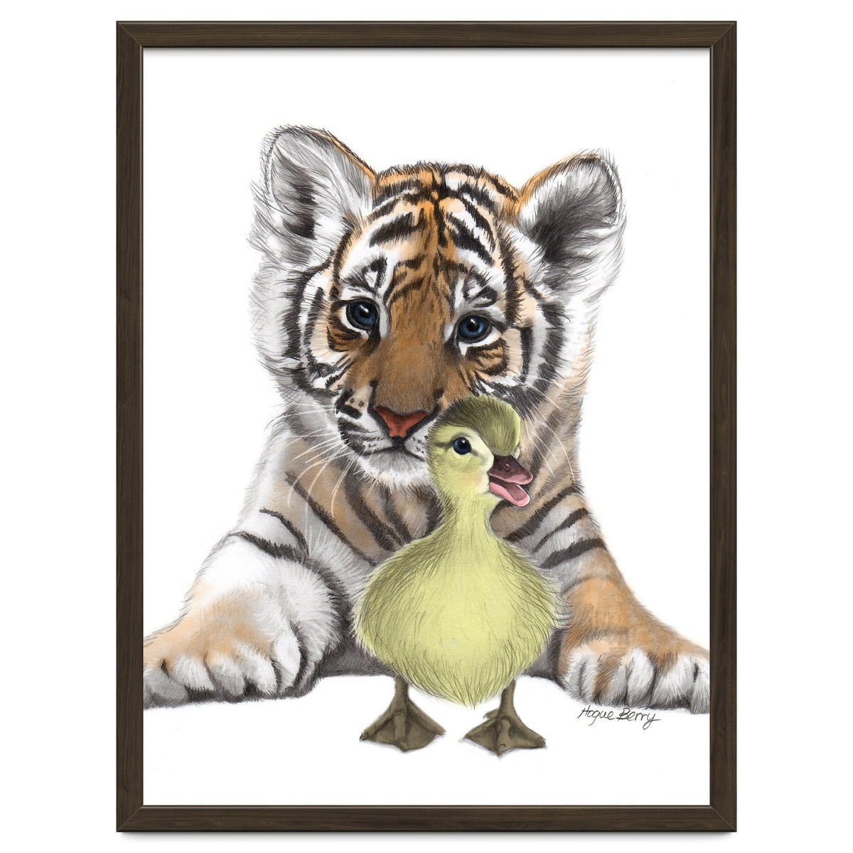 Tiger and Duck