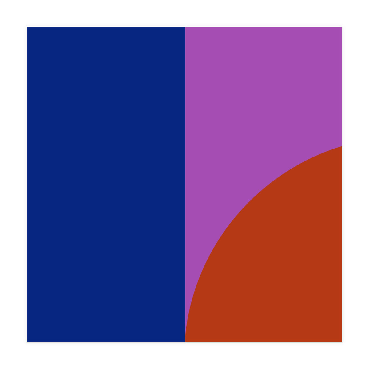 Sunset at sea | abstract modern (Print Only)