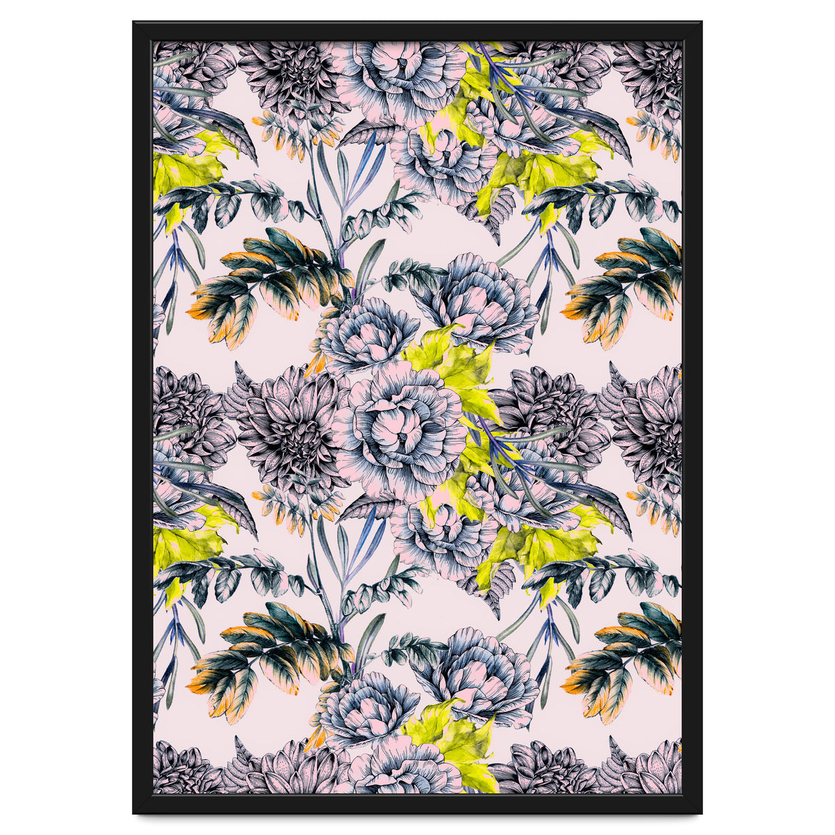 Flowering blooming in pink