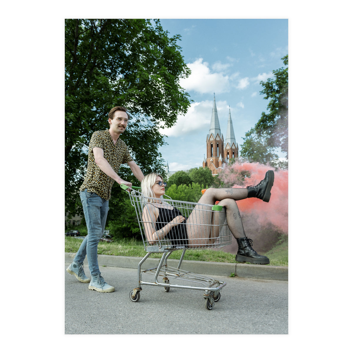 Smokin' Feet (Print Only)