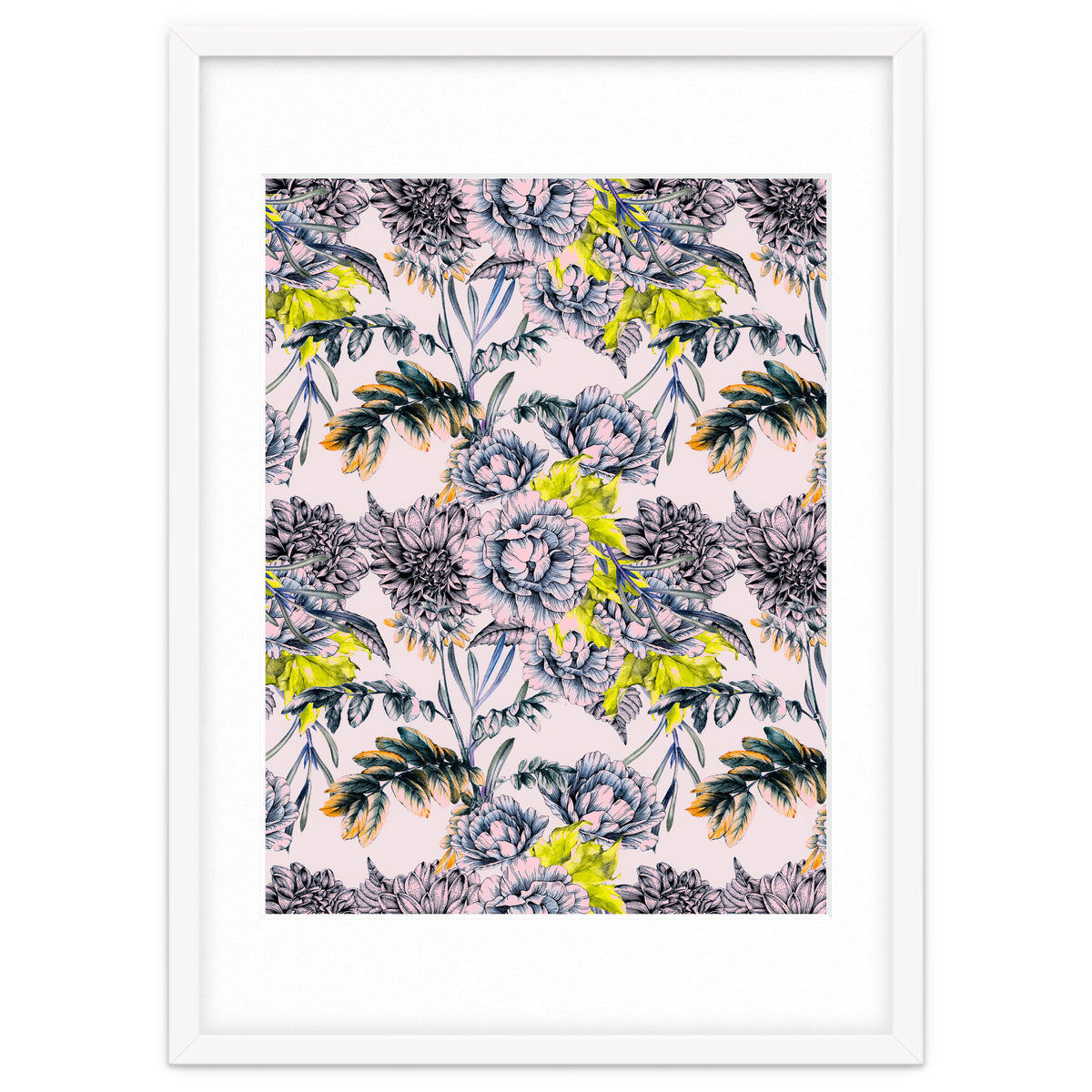 Flowering blooming in pink