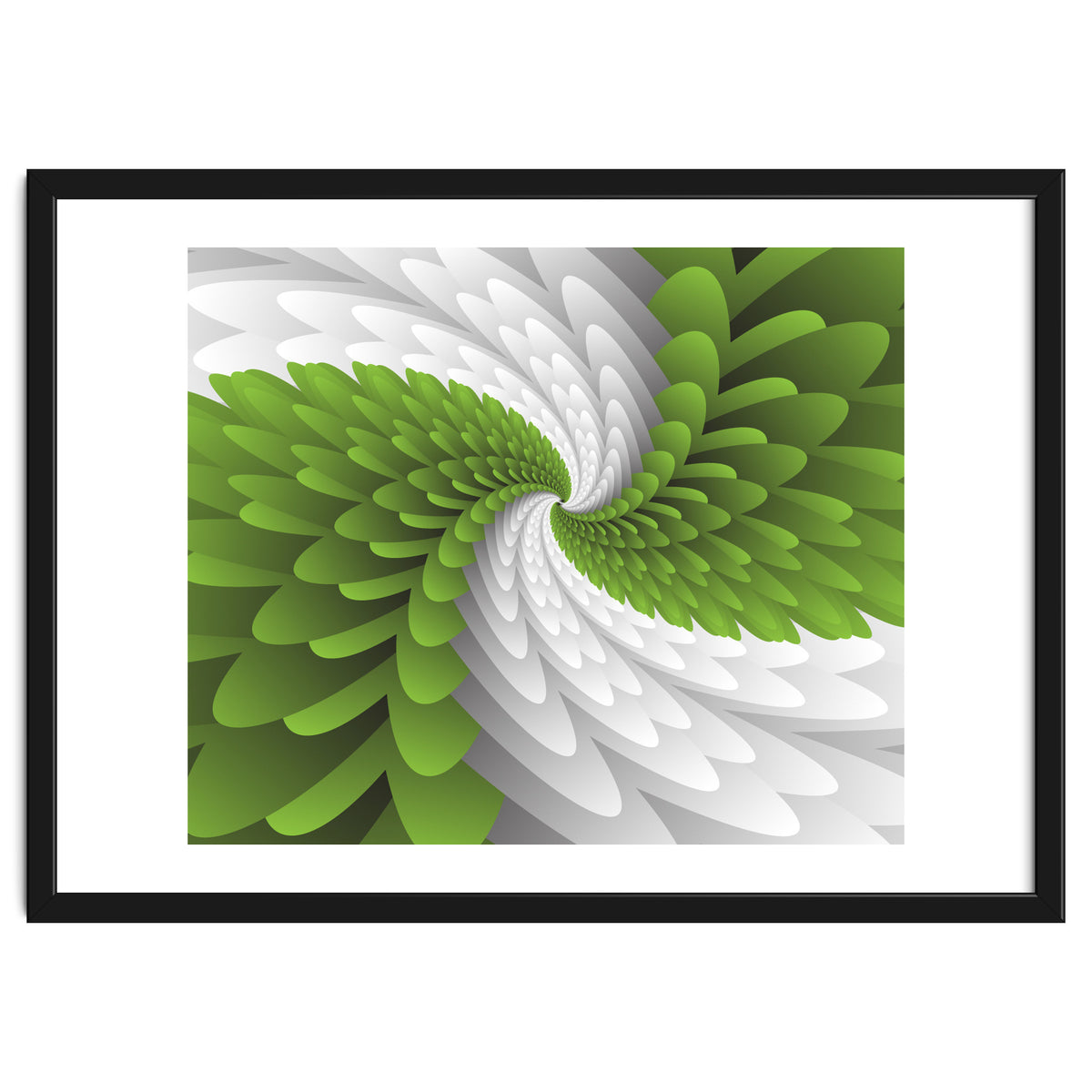 Green Majestic Wings