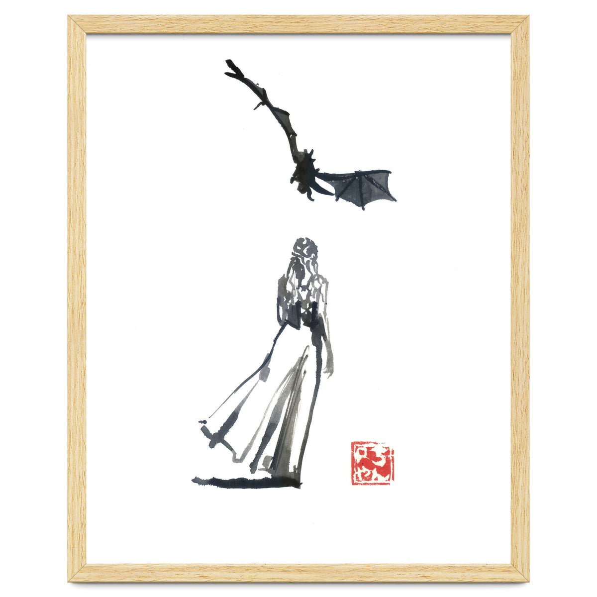 daenerys targaryen and the dragon