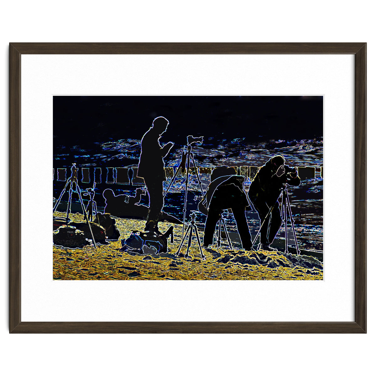 Photographers at the beach